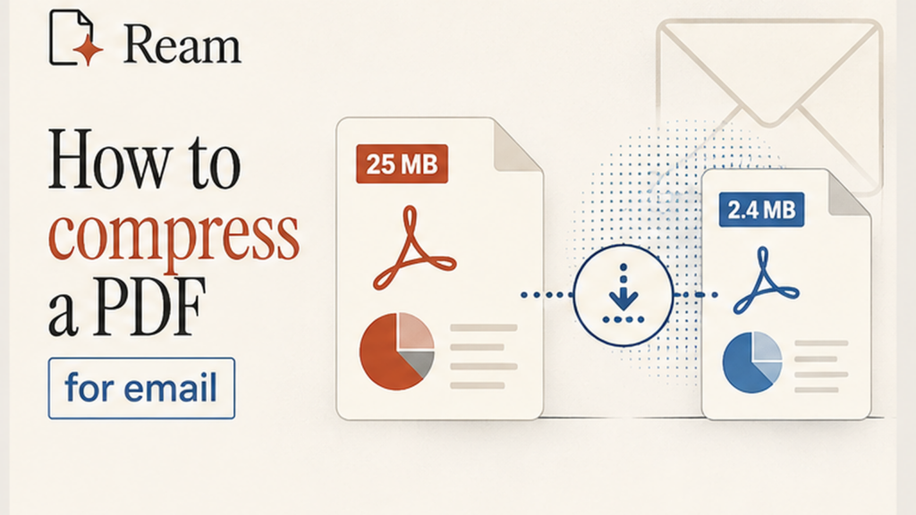 How to compress a PDF for email (without losing quality)
