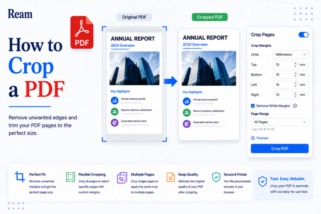 How to Crop a PDF (Trim Margins & Whitespace)